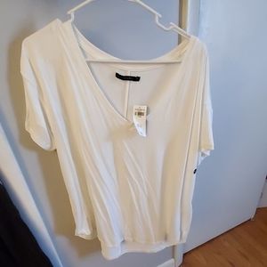 Abercrombie and fitch white tee